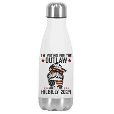 IM Voting For The Outlaw And The Hillbilly 2024 Stainless Steel Insulated Water Bottle