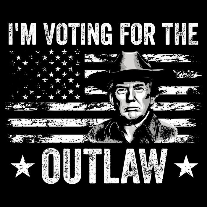 Im Voting For The Outlaw Funny Trump Maga 2024 Impact Tech Backpack