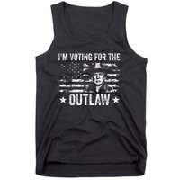 Im Voting For The Outlaw Funny Trump Maga 2024 Tank Top