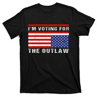 Im Voting For The Outlaw Funny Trump Maga 2024 T-Shirt