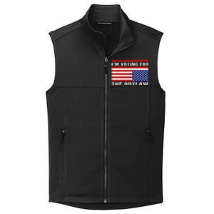 Im Voting For The Outlaw Funny Trump Maga 2024 Collective Smooth Fleece Vest