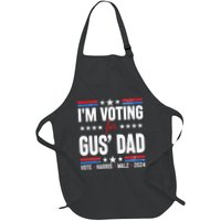 IM Voting For Gus Dad Full-Length Apron With Pockets