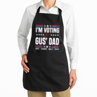 IM Voting For Gus Dad Full-Length Apron With Pockets
