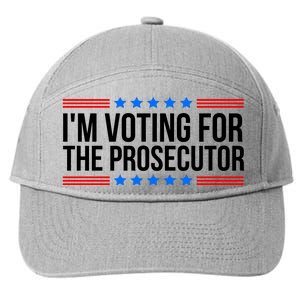 Im Voting For The Prosecutor 2024 Election 7-Panel Snapback Hat