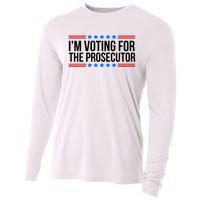 Im Voting For The Prosecutor 2024 Election Cooling Performance Long Sleeve Crew