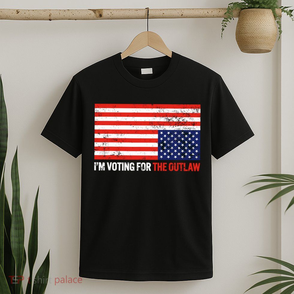 Im Voting For The Outlaw Funny Trump Maga 2024 T-Shirt