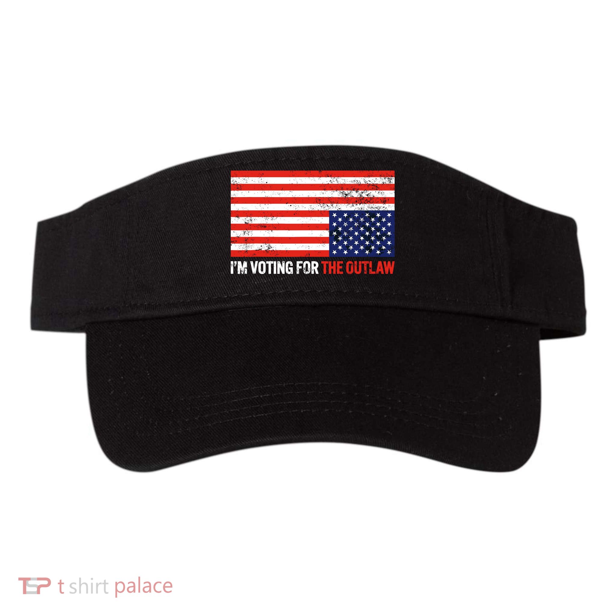 Im Voting For The Outlaw Funny Trump Maga 2024 Visor