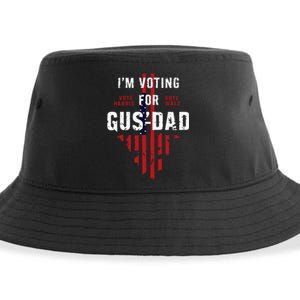 IM Voting For Gus Dad Sustainable Bucket Hat