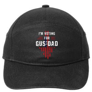 IM Voting For Gus Dad 7-Panel Snapback Hat