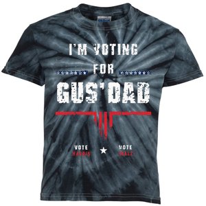 IM Voting For Gus Dad Harris Waltz Kids Tie-Dye T-Shirt