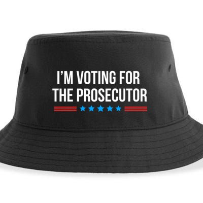 I’M Voting For The Prosecutor Sustainable Bucket Hat