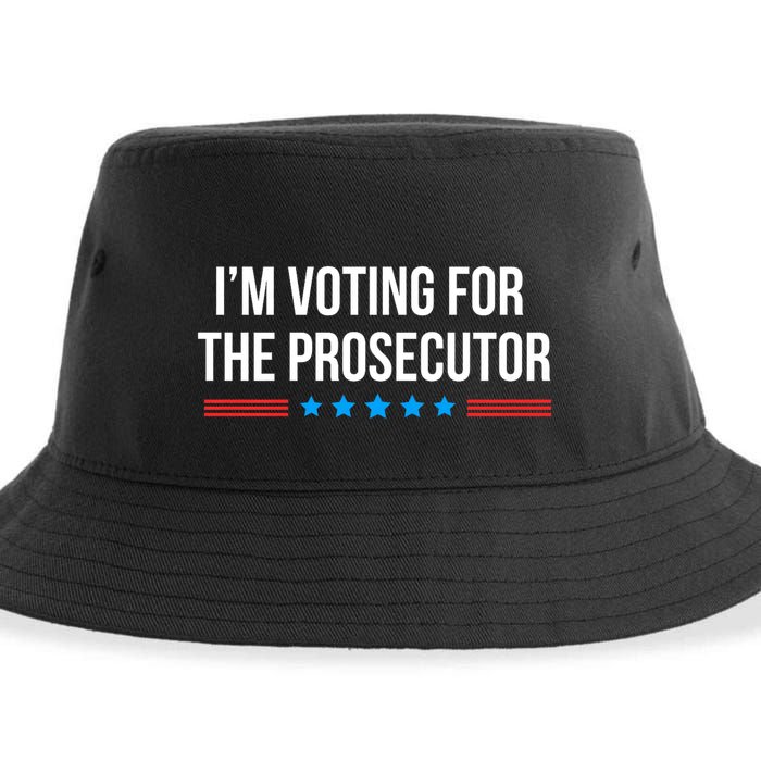 I’M Voting For The Prosecutor Sustainable Bucket Hat
