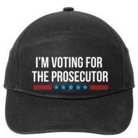 I’M Voting For The Prosecutor 7-Panel Snapback Hat