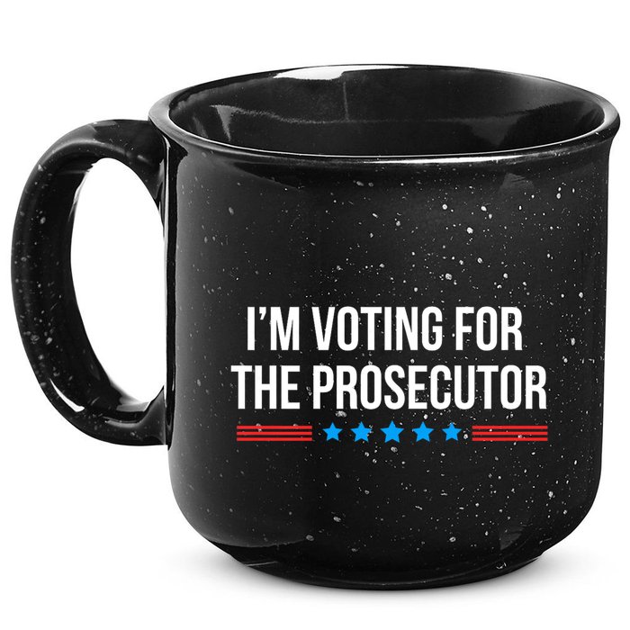 I’M Voting For The Prosecutor 15oz Campfire Ceramic Mug