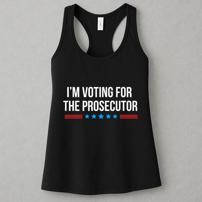 I’M Voting For The Prosecutor Womens Tank Top