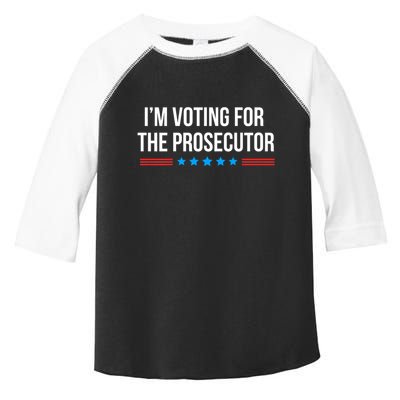 I’M Voting For The Prosecutor Toddler Fine Jersey T-Shirt