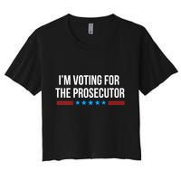 I’M Voting For The Prosecutor Crop Top