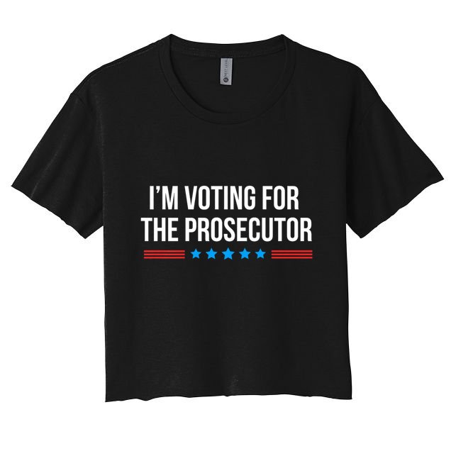 I’M Voting For The Prosecutor Crop Top