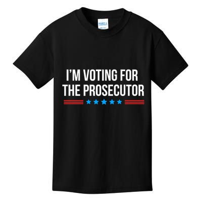 I’M Voting For The Prosecutor Kids T-Shirt