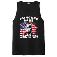 IM Voting For The Convicted Felon 2024 Funny Pro Trump PosiCharge Competitor Tank