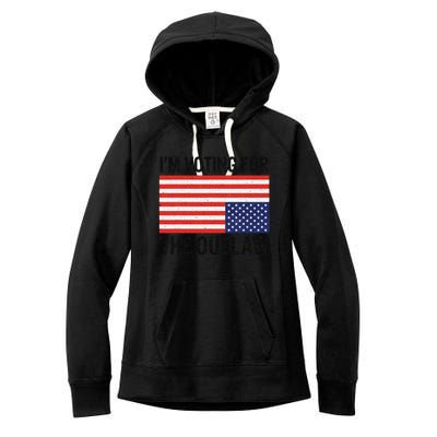 IM Voting For The Outlaw Women's Fleece Hoodie