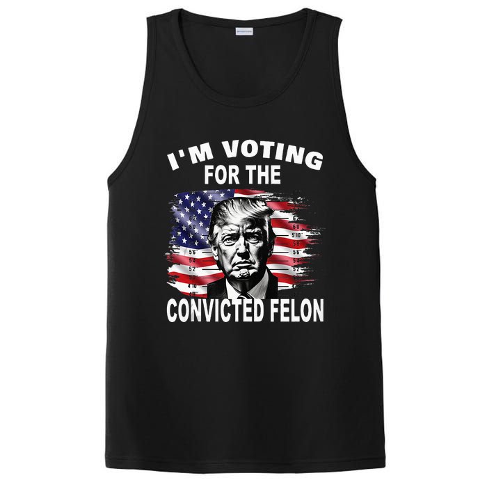 IM Voting For The Convicted Felon 2024 PosiCharge Competitor Tank