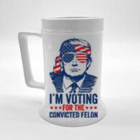 Im Voting For The Convicted Felon 2024 Beer Stein