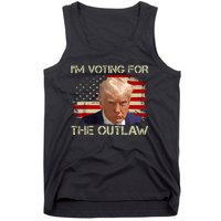 Im Voting For The Outlaw Funny Trump Maga 2024 Tank Top