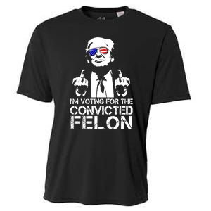 Im Voting For The Convicted Felon 2024 Cooling Performance Crew T-Shirt