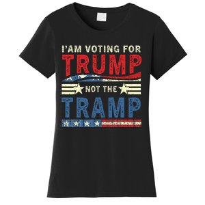 IM Voting For Trump Not The Tramp Women's T-Shirt