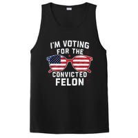 IM Voting For The Convicted Felon Funny Pro Trump 2024 Vote Trump Felon PosiCharge Competitor Tank