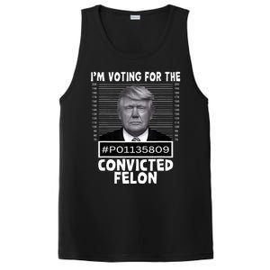 IM Voting For The Convicted Felon Trump Mugshot Pro Trump PosiCharge Competitor Tank