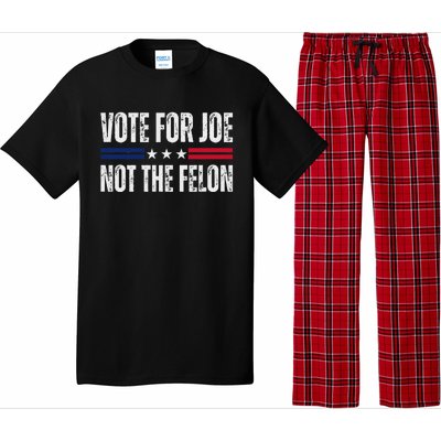 IM Voting For Joe Biden Vote Not The Felon 2024 Elections Pajama Set