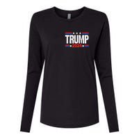 Im Voting For The Felon Trump 2024 Front Back Womens Cotton Relaxed Long Sleeve T-Shirt