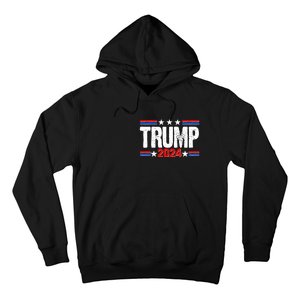 Im Voting For The Felon Trump 2024 Front Back Hoodie