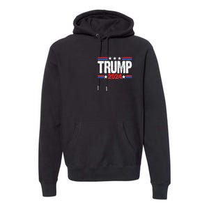 Im Voting For The Felon Trump 2024 Front Back Premium Hoodie