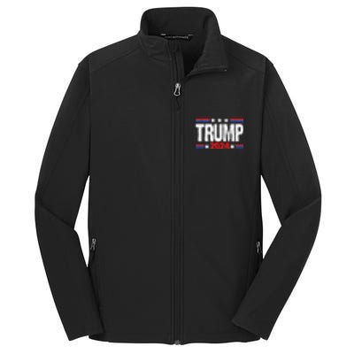 Im Voting For The Felon Trump 2024 Front Back Core Soft Shell Jacket