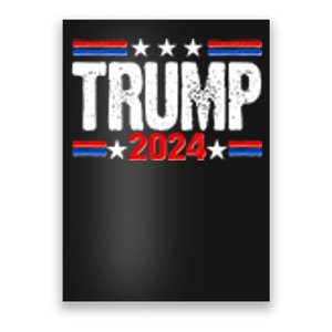 Im Voting For The Felon Trump 2024 Front Back Poster