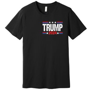 Im Voting For The Felon Trump 2024 Front Back Premium T-Shirt