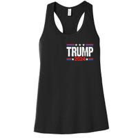 Im Voting For The Felon Trump 2024 Front Back Women's Racerback Tank