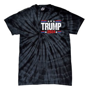 Im Voting For The Felon Trump 2024 Front Back Tie-Dye T-Shirt