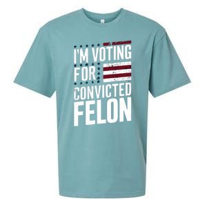 IM Voting For The Convicted Felon Sueded Cloud Jersey T-Shirt