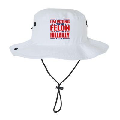 IM Voting For The Felon & The Hillbilly 2024 Legacy Cool Fit Booney Bucket Hat