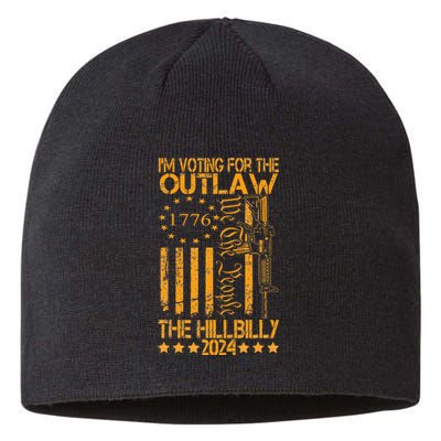 IM Voting For The Outlaw And The Hillbilly 2024 Pro 45 Sustainable Beanie