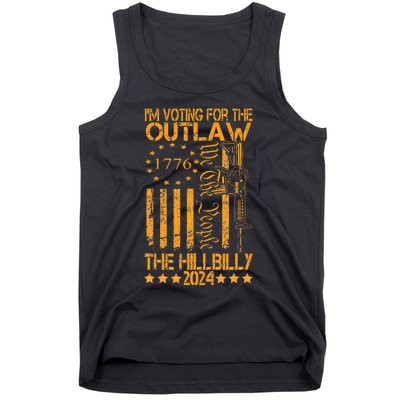 IM Voting For The Outlaw And The Hillbilly 2024 Pro 45 Tank Top