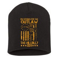 IM Voting For The Outlaw And The Hillbilly 2024 Pro 45 Short Acrylic Beanie