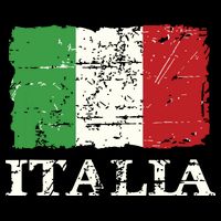 Italian Vintage Flag Italy Retro Banner Ensign Long Sleeve Shirt
