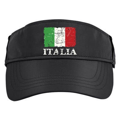 Italian Vintage Flag Italy Retro Banner Ensign Adult Drive Performance Visor