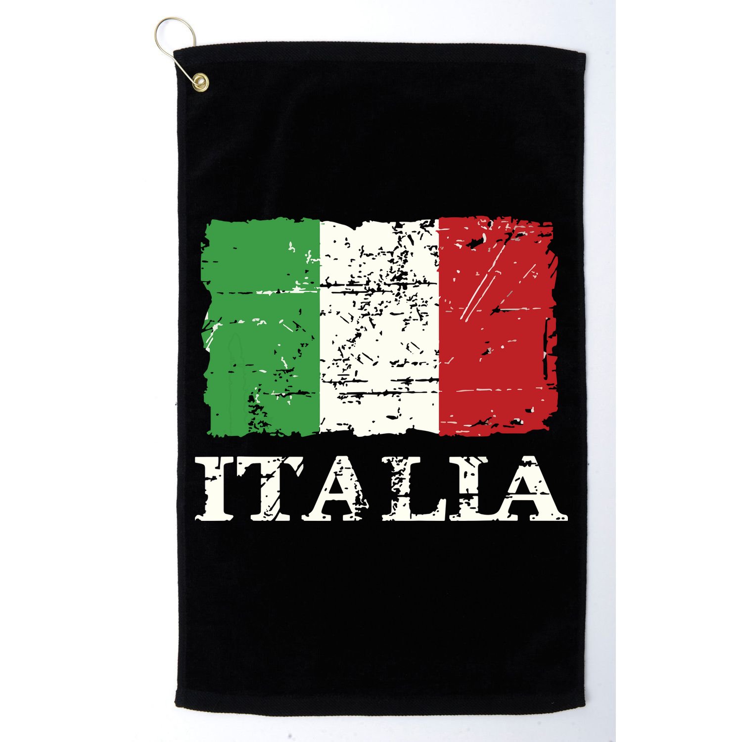 Italian Vintage Flag Italy Retro Banner Ensign Golf Towel