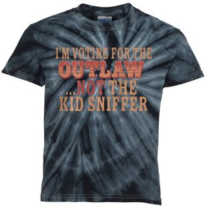 IM Voting For The Outlaw Not The K.I.D Sniffer Kids Tie-Dye T-Shirt